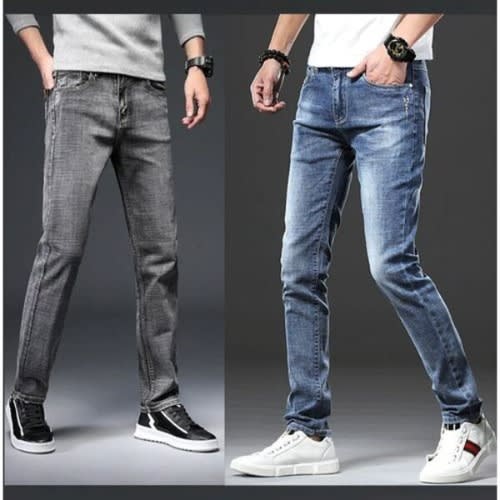 2in1 Stock Jean Trouser For Men