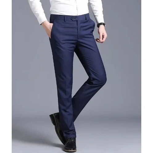 Corporate Pant Trouser For Men - Blue