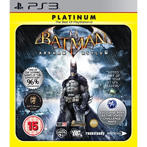 Batman: Arkham Asylum - Platinum - Playstation 3
