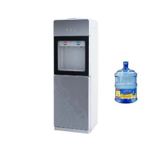 Water Dispenser With Transparent Glass Pv-r2-jxr-18g - 80w + Free Water Refill