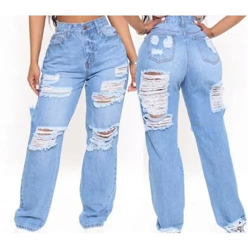 Ripped Boyfriend Jean
