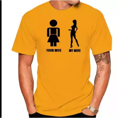Set Of 3 Shut Design T-shirts - Black, White, Yellow