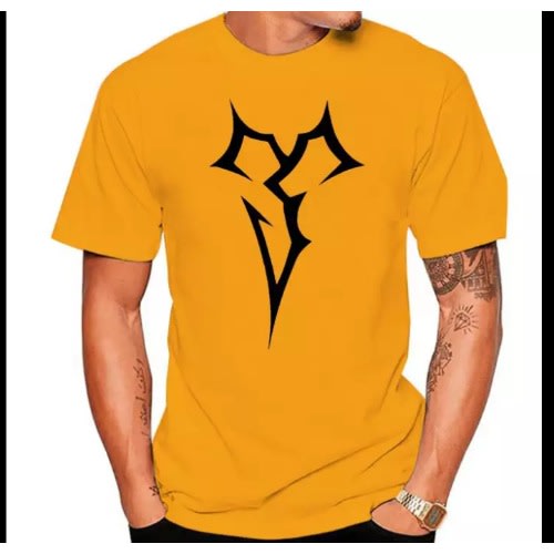 Set Of 3 Design T-shirts - White, Black & Yellow
