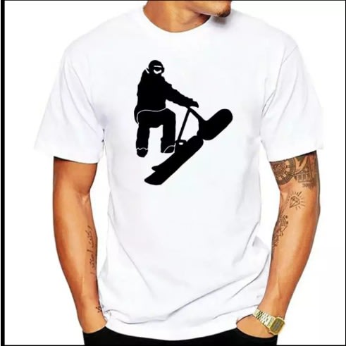 Set Of 3 Design T-shirts - White, Black & Yellow
