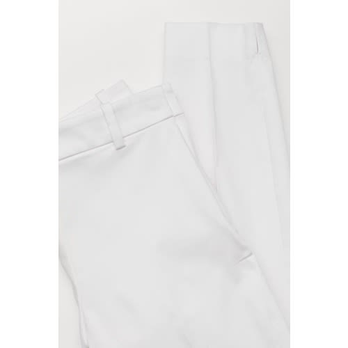 Ladies Ankle Length Slacks -white