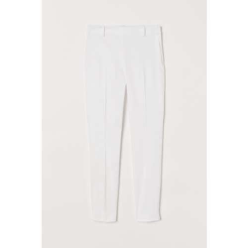 Ladies Ankle Length Slacks -white