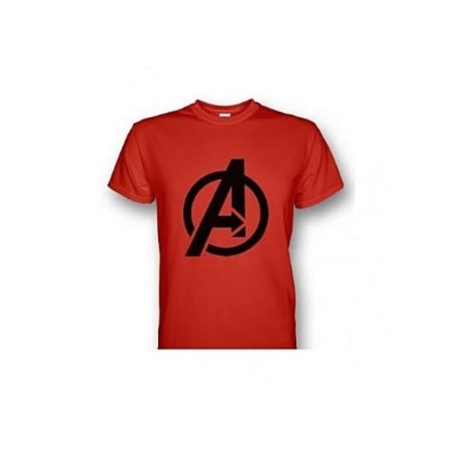 Avengers Logo Print Shirt - Red