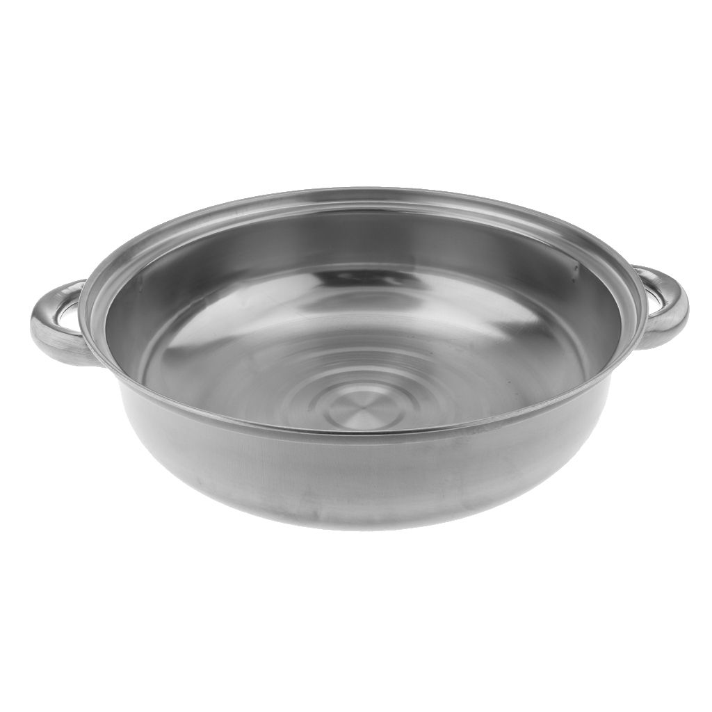 New Stainless Steel Steamer Set 27cm Steam Cooker Kitchen 2 Tier A