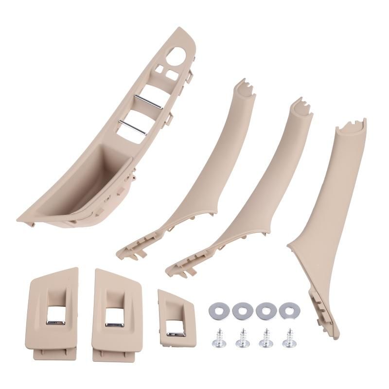 7pcs Interior Door Handles for -F10 F18 Car Window Lift  Armrest Panel