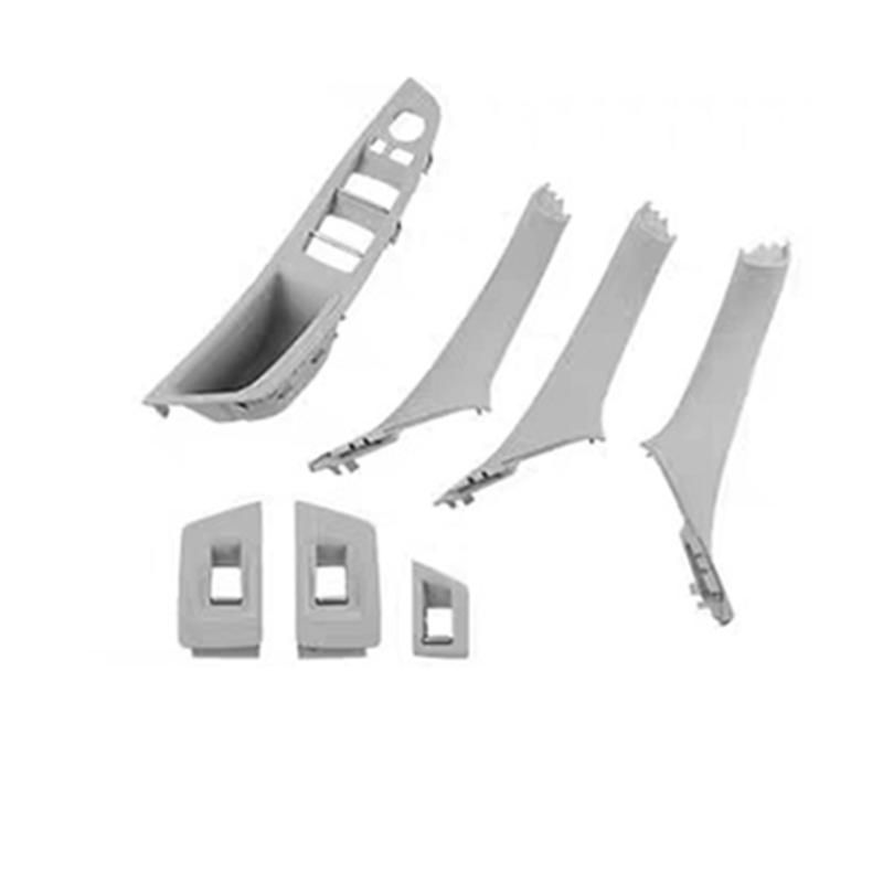 7pcs Interior Door Handles for -F10 F18 Car Window Lift  Armrest Panel