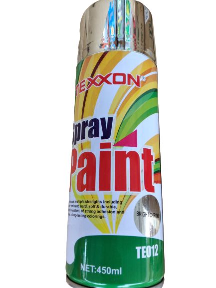 Bright Chrome Car Spray Paint