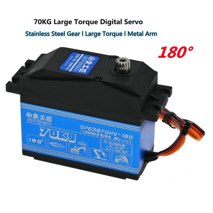 SPG3870HV- 180W 70kg High Torque Servo Metal Shell For RC Car RC Boat