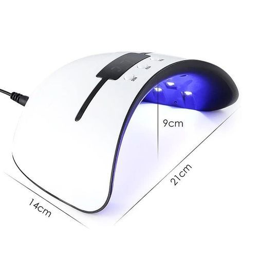 36W UV LAMP NAIL DRIER WITH FREE 12PCS  OF NAIL POLISH
