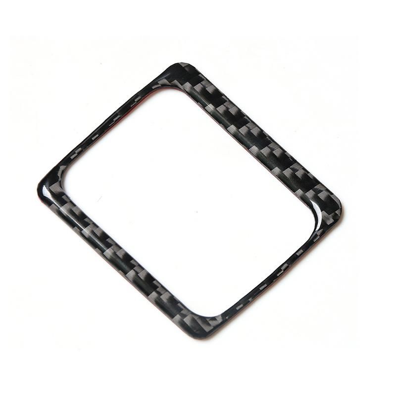 Car Accessories Interior Carbon Fiber Steering Wheel Lift Wait Black Stickers Decorative For LEXUS IS250 300 350 2006-2012