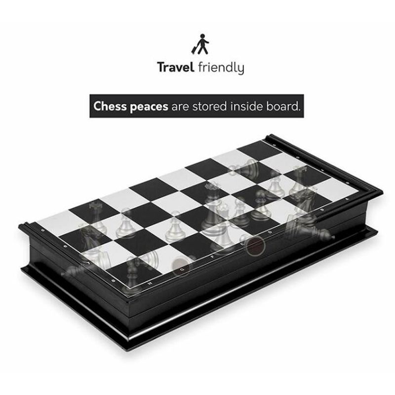 32pcs  Gold Silver Chess  Medieval Chess Set With High Quty Chessboard  Magnetic Board Game