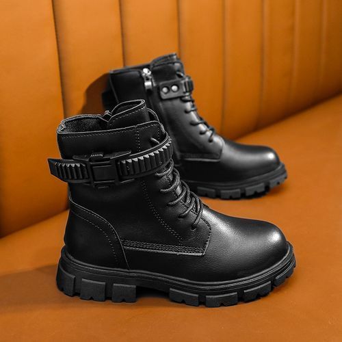 Boys Girls Cute Ankle Boots Kids Sport Comfort Soft Walk Casual Daily Shoes
