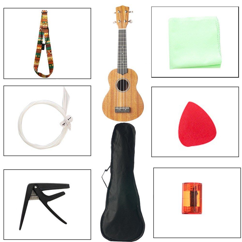 Ukulele 21 Inch Ukeleles Mini Guitar Musical Instrument