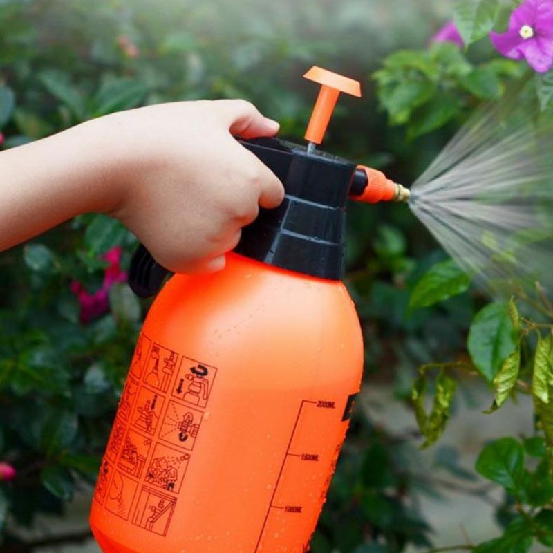 Spray Bottle Mist Air Compression Pump Watering Bottle Gardening Fertilizers Manual Air Pressure Spray Can Sprayer 2L