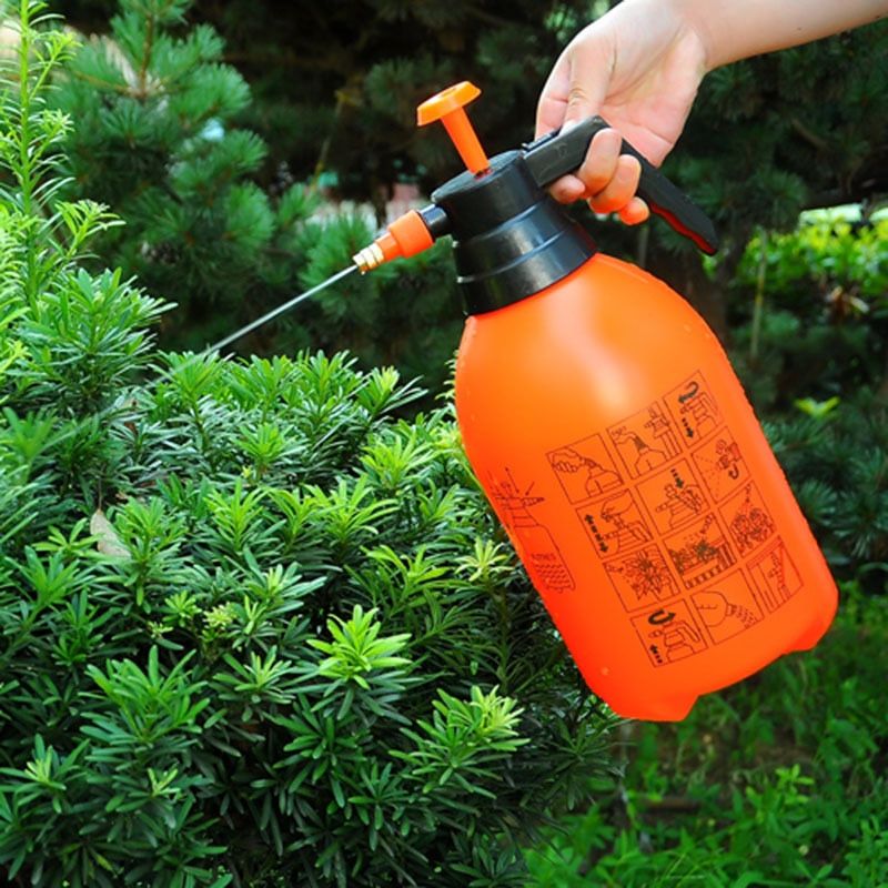 Spray Bottle Mist Air Compression Pump Watering Bottle Gardening Fertilizers Manual Air Pressure Spray Can Sprayer 2L