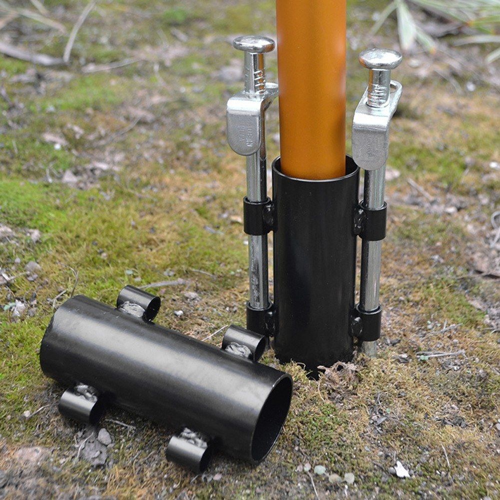 Outdoor Camping Fishing Canopy Pole Holder Tent Awning