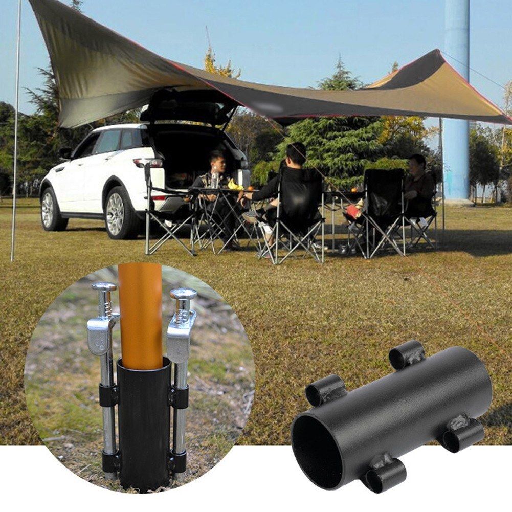 Outdoor Camping Fishing Canopy Pole Holder Tent Awning