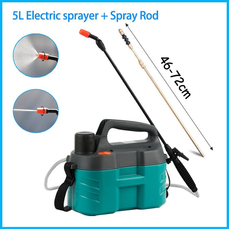 5L Electric Sprayer 2000mAh 3.7V Agricultural Pesticide Dispenser Rechargeable Lithium Battery Garden Plants Irrigation Sprayer 03 Original