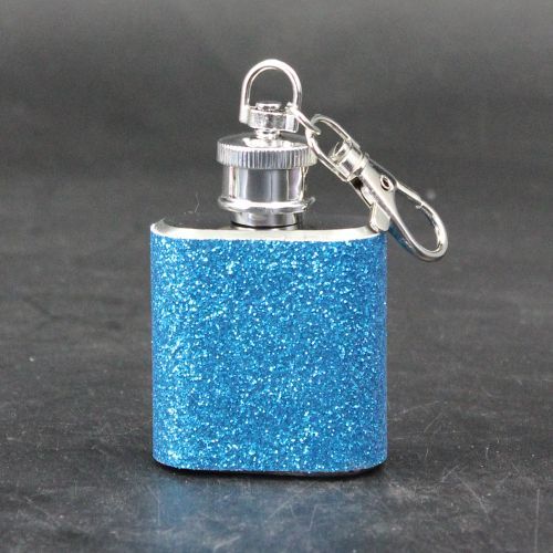 Kettle With Keychain HIP FLASK-Blue