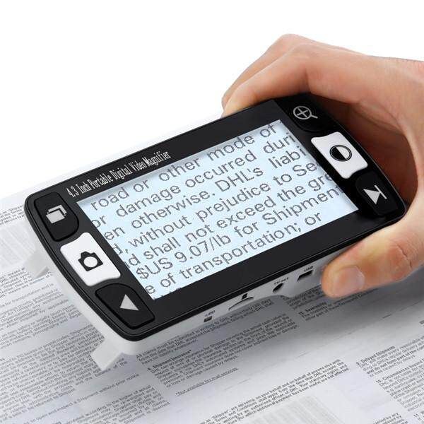 FD43 16X LCD Digital Microscope Video Magnifier Camera 4.3 Inch Display