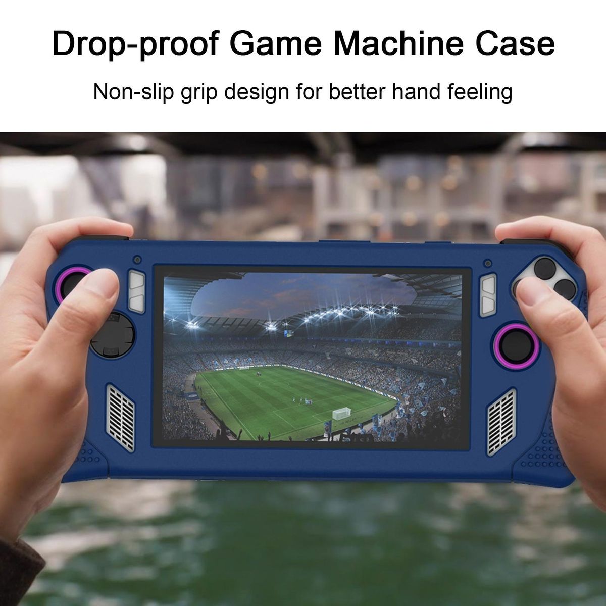 Game Machine Protective Case Shield for Asus Rog Ally 2023 Game Blue