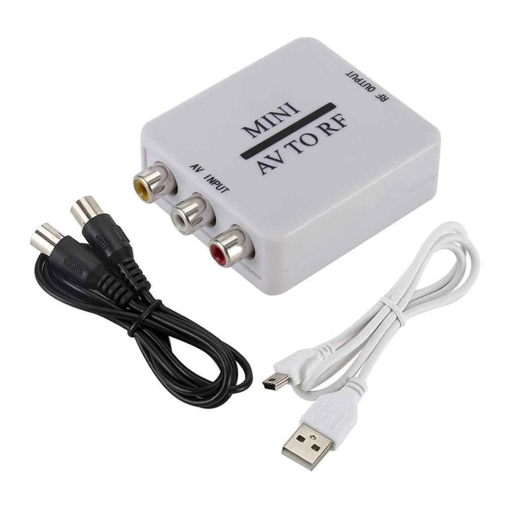 Video Converter RCA/Composite A/V To RF Converter Hdmi Modulator TV