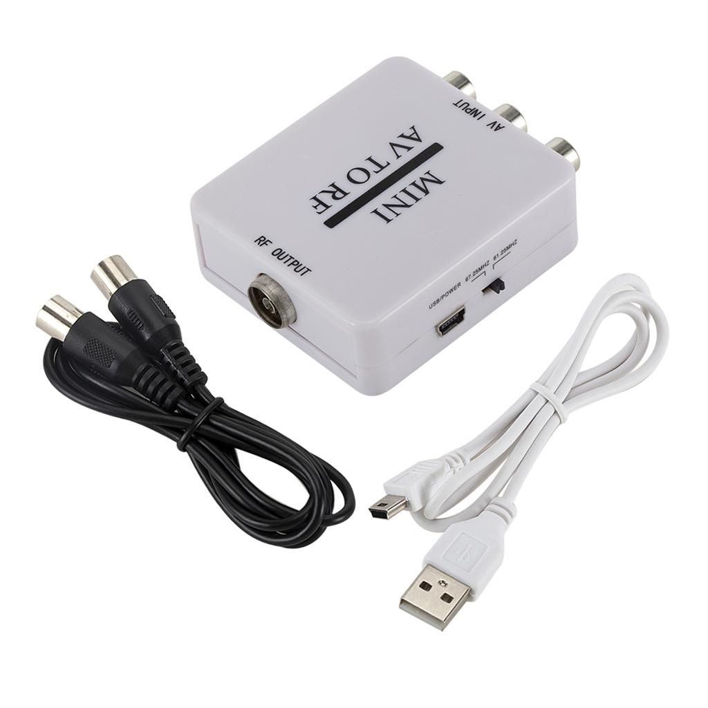 Video Converter RCA/Composite A/V To RF Converter Hdmi Modulator TV