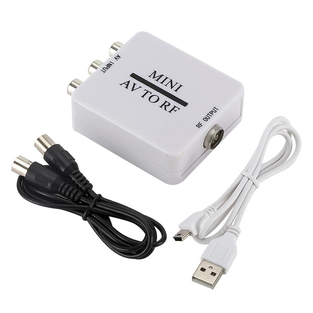 Video Converter RCA/Composite A/V To RF Converter Hdmi Modulator TV