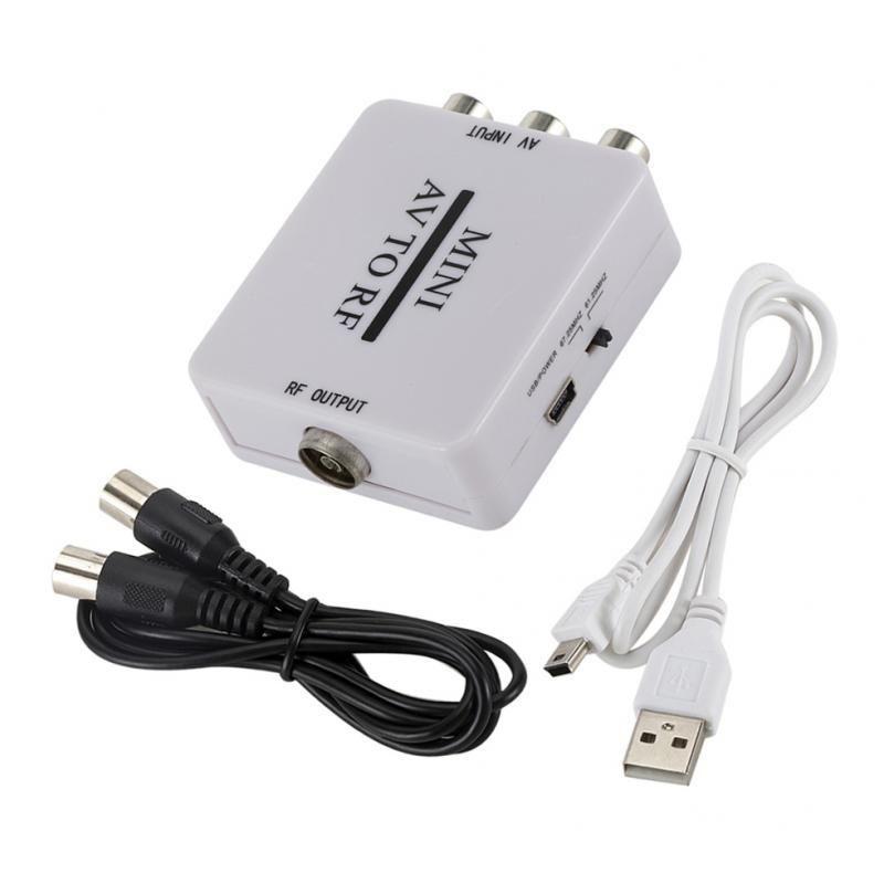 Video Converter RCA/Composite A/V To RF Converter Hdmi Modulator TV