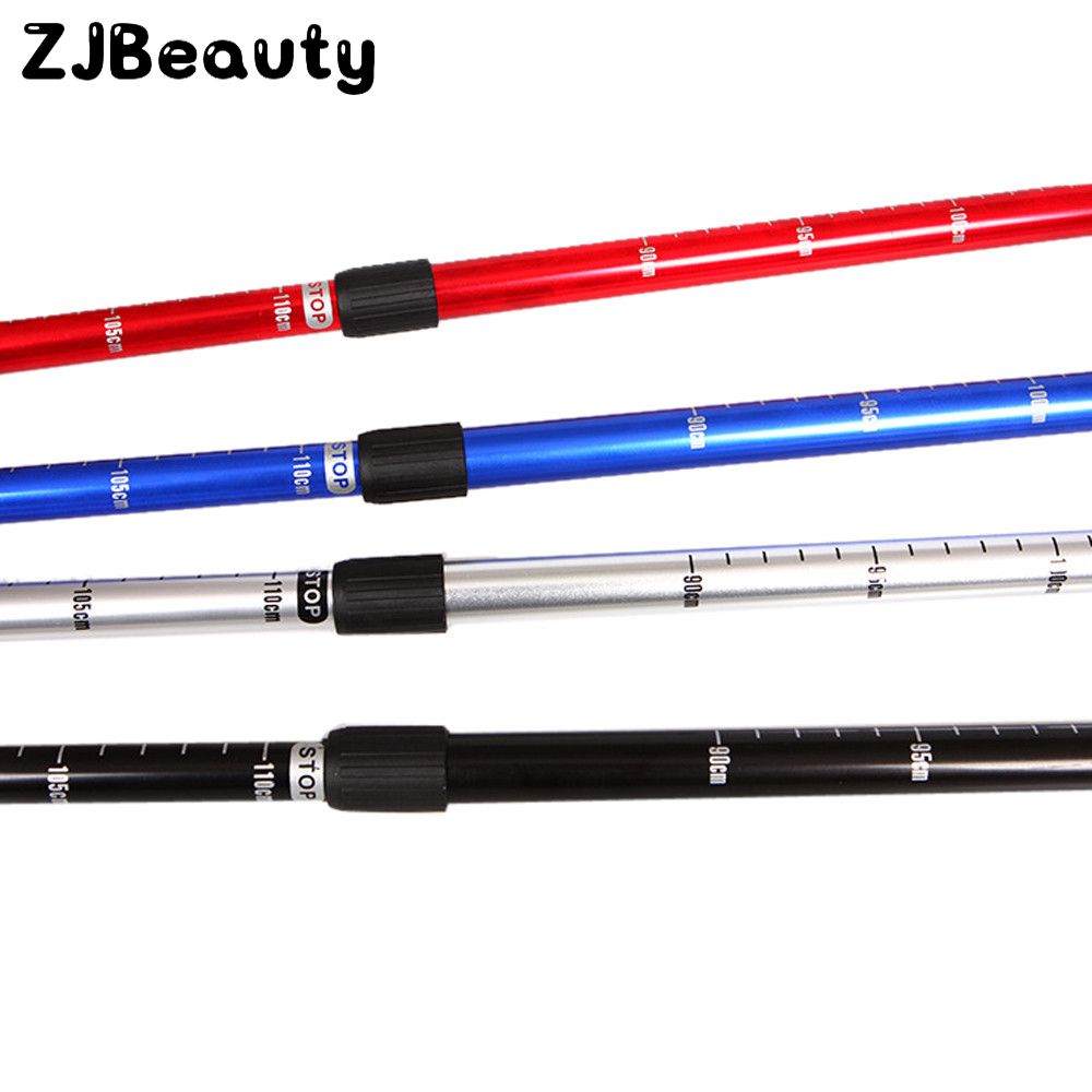 Retractable T-Handle Mountaineering Stick Telescopic Baton