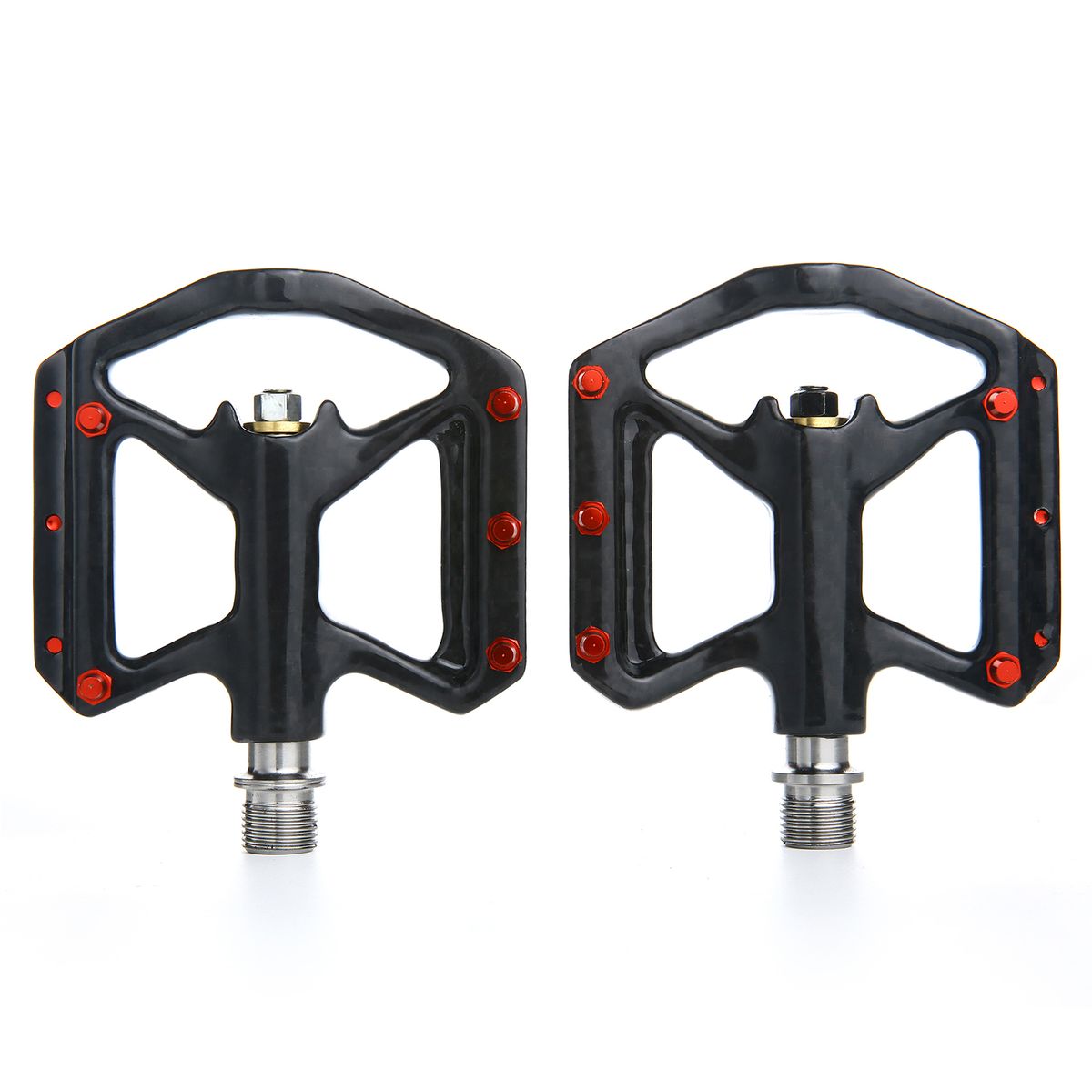Ultra Light Bike Pedals Lightweight Carbon Fiber Platform