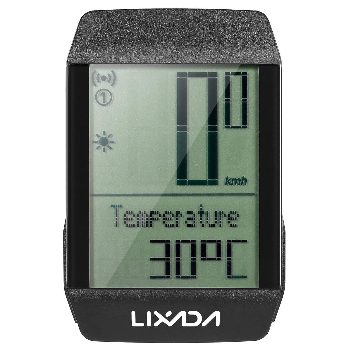 Lixada Wireless Bike Cycling Computer Waterproof Bicycle Speedometer Odometer with 6 Languages LED Backlight