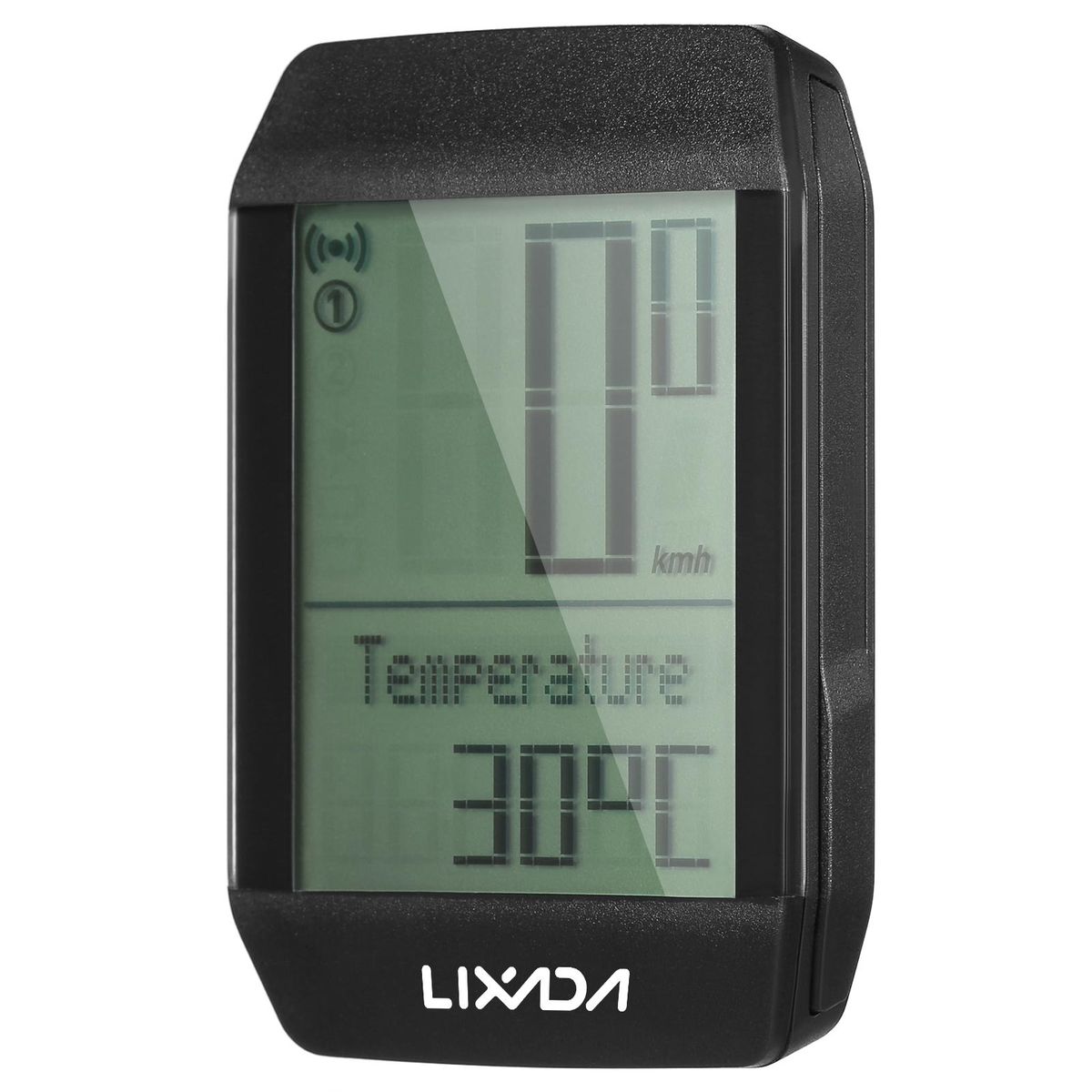 Lixada Wireless Bike Cycling Computer Waterproof Bicycle Speedometer Odometer with 6 Languages LED Backlight