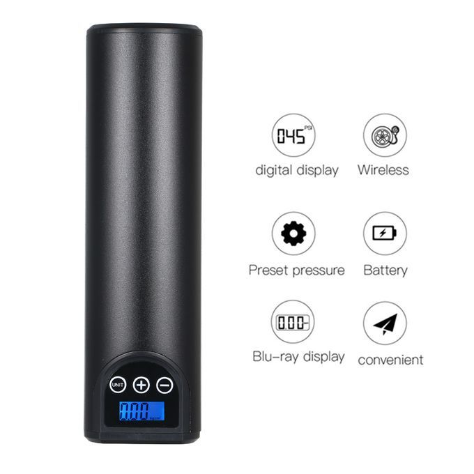 Cordless Tire Inflator Portable Automatic Handheld Vehicle