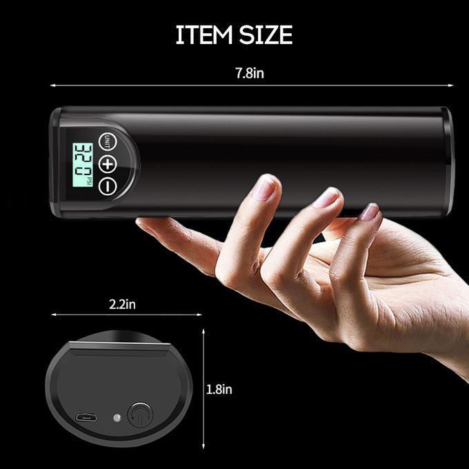 Cordless Tire Inflator Portable Automatic Handheld Vehicle