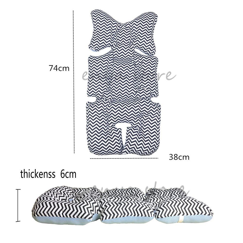 Coussin De Siege Auto Bebe - En Coton, Pour Bebe Poussette Revetement De Siege, Coussins De Rembourrage Pour Babyzen Yoyo Poussette Yoya, Accessoires Pure Cotton Fabric D