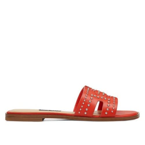 Genesia Slides Burnt Orange