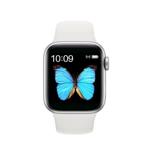 T55 Smart Watch Bluetooth Call Music Player 44mm White
