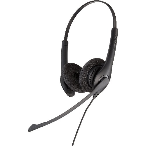 Biz 1500 Duo - Professional Uc Call Center Wired Headset With Qd Connectivity