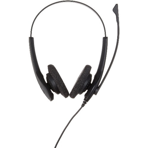 Biz 1500 Duo - Professional Uc Call Center Wired Headset With Qd Connectivity