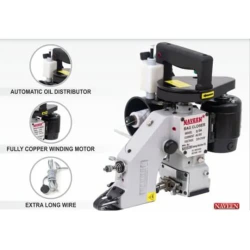 Guru Special Portable Bag Closer Sewing Machine With Oil Pump