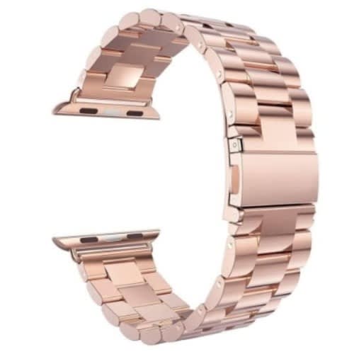 Stainless Steel Replacement Band For Smartwatch - 42mm - Rose Gold