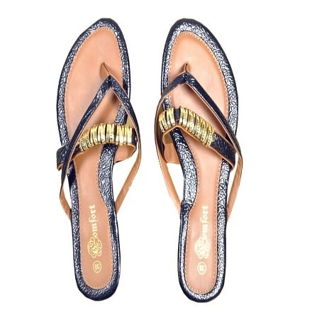 Adorable Flt Slippers - Black