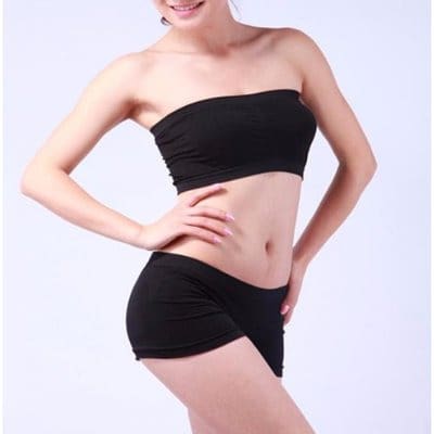 Tube Bra And Tights Set