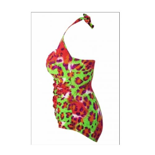 Peacock Plus Size Non Underwire Monokini