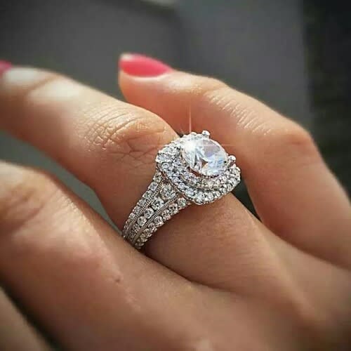 Wedding Ring For Women - Silver